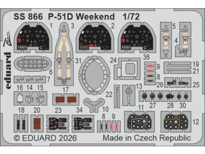 P-51D Weekend 1/72 recommended for EDUARD