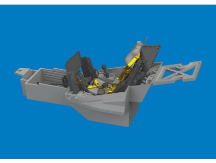 F-35C cockpit PRINT 1/48 recommended for TAMIYA