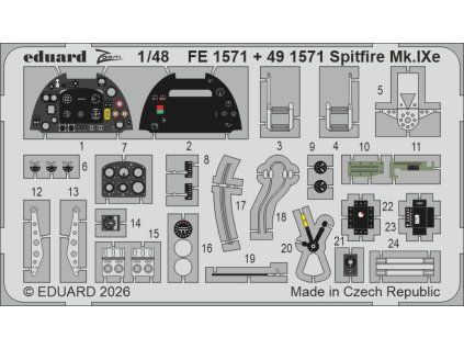Spitfire Mk.IXe 1/48 recommended for AIRFIX