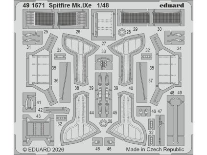 Spitfire Mk.IXe 1/48 recommended for AIRFIX