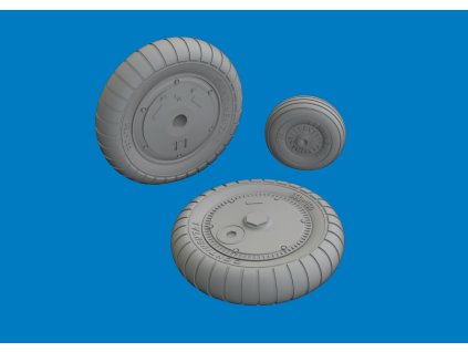 Bf 109G-6 wheels 1/32 recommended for REVELL