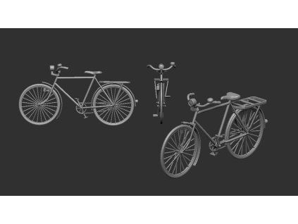 1/72 Bicycle classic / Bicykl klasický - 3D print