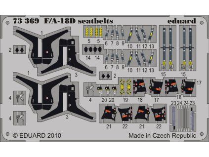 F/A-18D seatbelts 1/72 recommended for ACADEMY