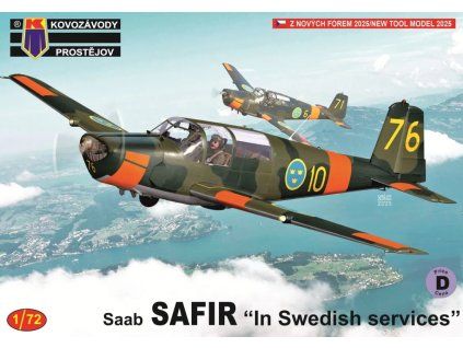 1/72 SAAB Safir „in Swedish Services“