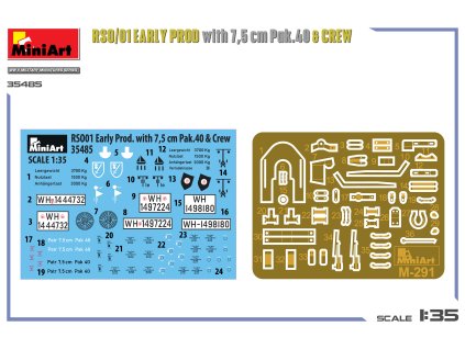 1/35 RSO/01 EARLY PROD. with 7,5 cm Pak.40 & CREW