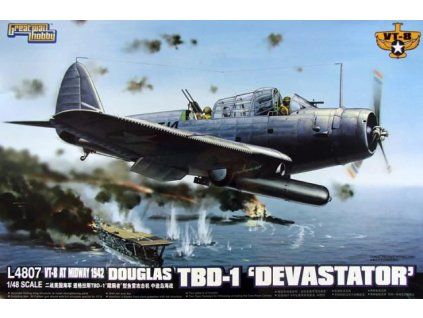 1/48 WWII Douglas TBD-1 "Devastator" - VT-8 at Midway 1942