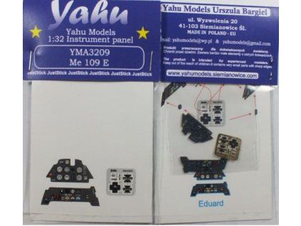 1/32 Me-109 E recommended for Eduard