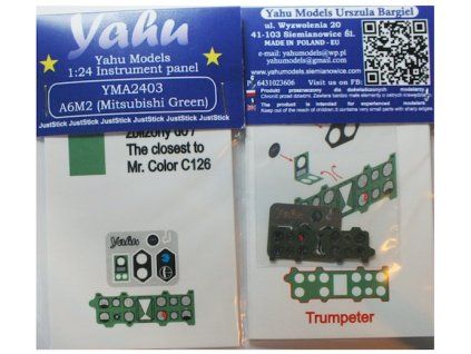 1/24 A6M2 (Mitsubishi Green) recommended for Trumpeter