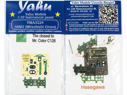 1/32 A6M2 Mitsubishi green recommended for Tamiya