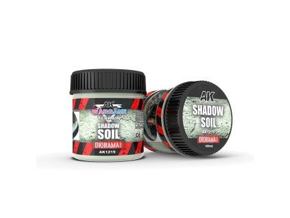 AK WARGAME Terrains Shadow Soil. (100 ml)