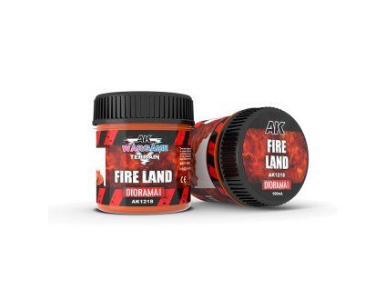 AK WARGAME Terrains Fire Land. (100 ml)