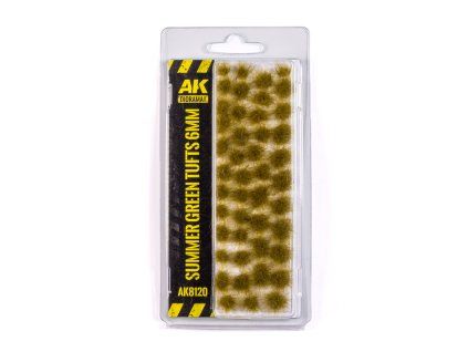 AK Vegetation - Summer Green Tufts 6mm