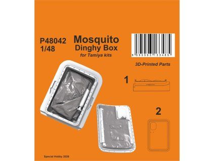 1/48 Mosquito Dinghy Box/for Tamiya kits