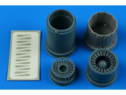 1/72 F-16CJ block 50 exhaust nozzle - opened