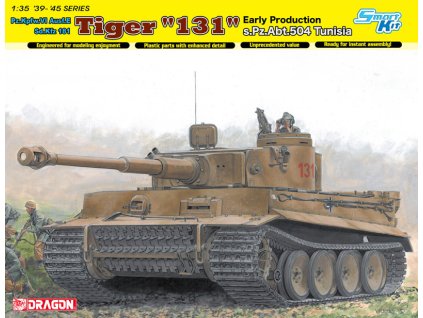 1/35 Tiger I No.131 s.Pz.Abt.504, Tunisia