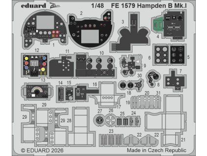 Hampden B Mk.I 1/48 recommended for ICM