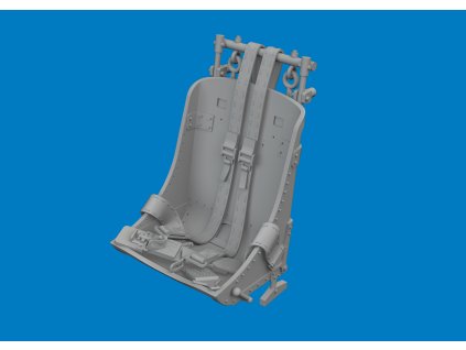 P-47D Razorback seat w/ intergral seat belts PRINT 1/48 recommended for MINIART