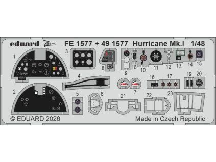 Hurricane Mk.I 1/48 recommended for ARMA HOBBY