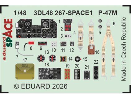 P-47M SPACE 1/48 recommended for MINIART
