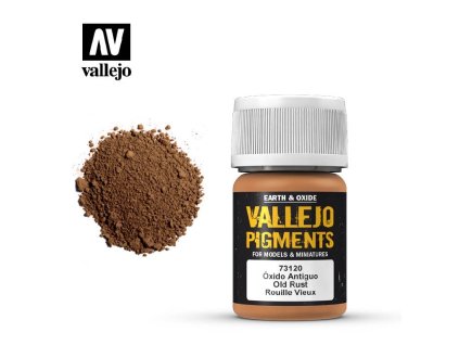 23300 vallejo pigment old rust 73120