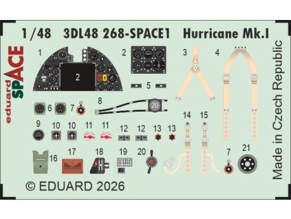 Hurricane Mk.I SPACE 1/48 recommended for ARMA HOBBY