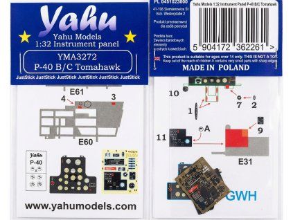 1/32 P-40 B/C Tomahawk recommended for GWH