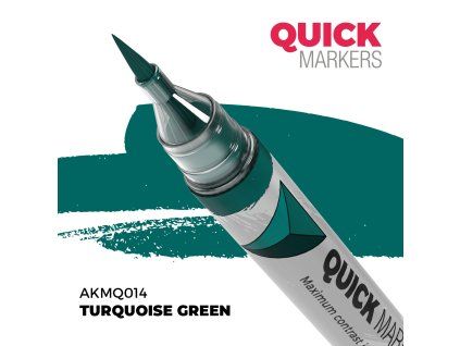 AK Quick Marker - Turquoise Green