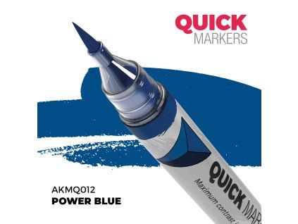 AK Quick Marker - Power Blue
