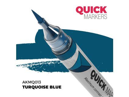 AK Quick Marker - Turquoise Blue