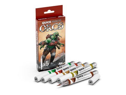 AK Quick Marker Set - Orcs