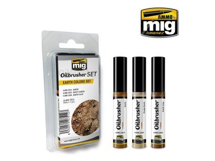 Earth Colors OILBRUSHER SET
