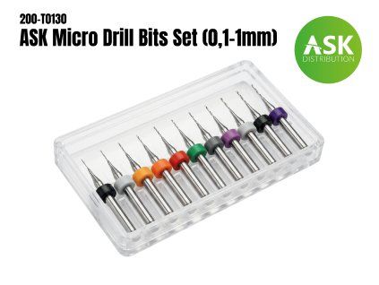 ASK Micro Drill Bits Set (0,1-1mm)