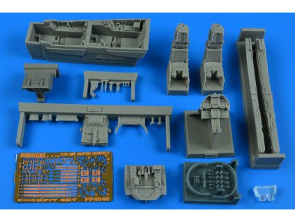 1/48 F/A-18F Super Hornet cockpit set