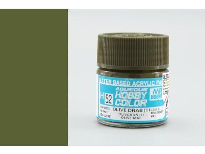 Aqueous Hobby Colors (10 ml) Olive Drab (1)