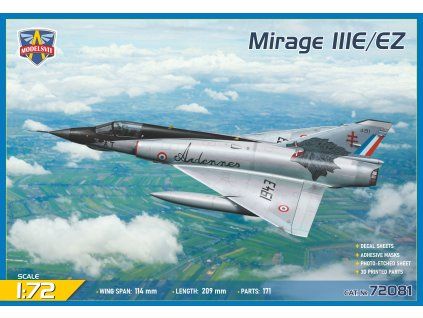 1/72 Mirage IIIE/EZ fighter-bomber