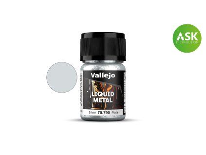 Vallejo Liquid Metal 70790 Silver (35 ml)
