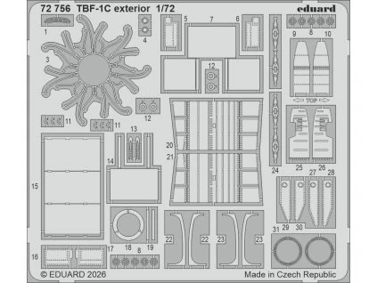 TBF-1C exterior 1/72 recommended for HOBBY BOSS