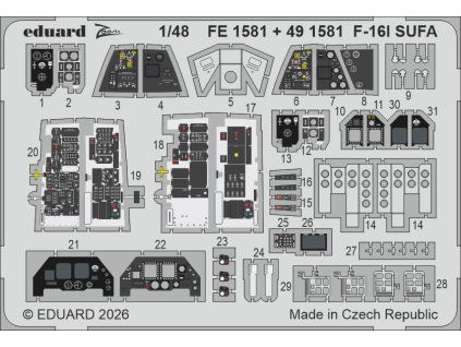 F-16I SUFA 1/48 recommended for GREAT WALL HOBBY