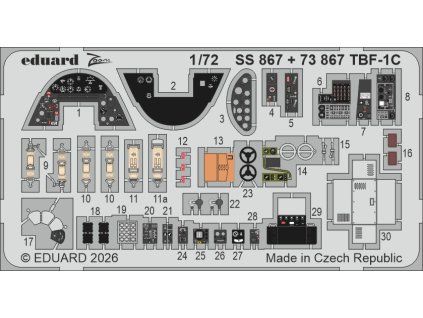 TBF-1C 1/72 recommended for HOBBY BOSS