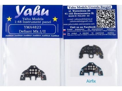 1/48 Defiant Mk.I/II recommended for Airfix
