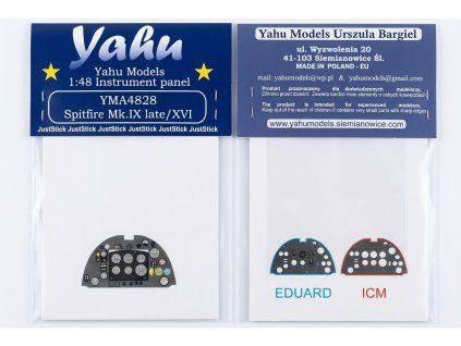 1/48 Spitfire IX late / XVI recommended for Eduard / ICM