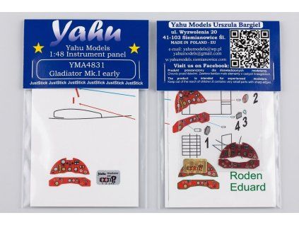 1/48 Gladiator Mk.I early recommended for Roden / Eduard