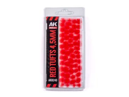 AK WARGAME Vegetation - Red Wargame Tufts