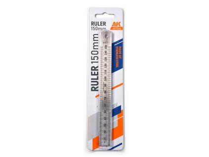 AK Interactive Tools - Precision Stainless Steel Ruler 150mm