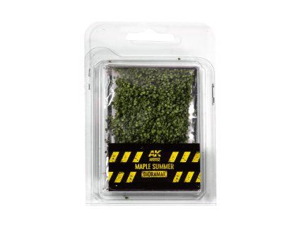 AK Vegetation - Realistic Leaves Maple Summer Leaves 1/72