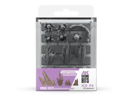AK Interactive Basing Bit - Ice FX Ground Effects