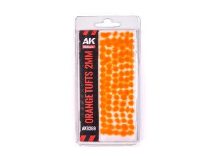 AK WARGAME Vegetation - Orange - Fantasy Tufts 2mm