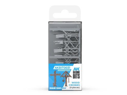 AK Interactive Basing Bit - Miniature Wood Crosses