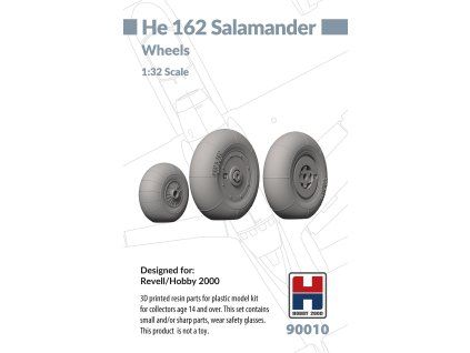 1/32 He 162 Salamander Wheels