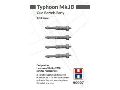 1/48 Typhoon Mk. IB Gun Barrels Early